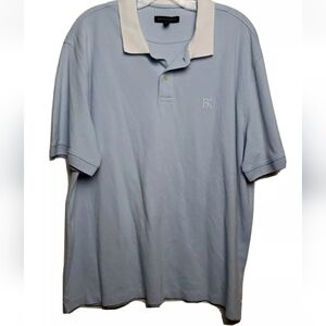 Banana Republic Men Blue New no tag Embroidered Short Sleeve XL Logo